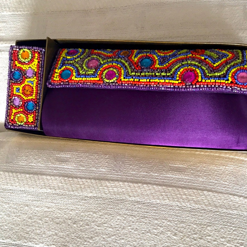 Evening Purse & Lipstick Case Set
